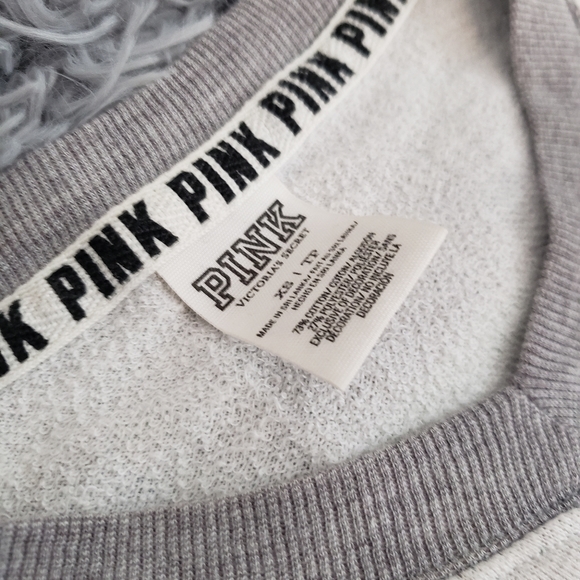 PINKbyV.S. | White/Rainbow Varsity Long Sleeve! - Picture 6 of 8